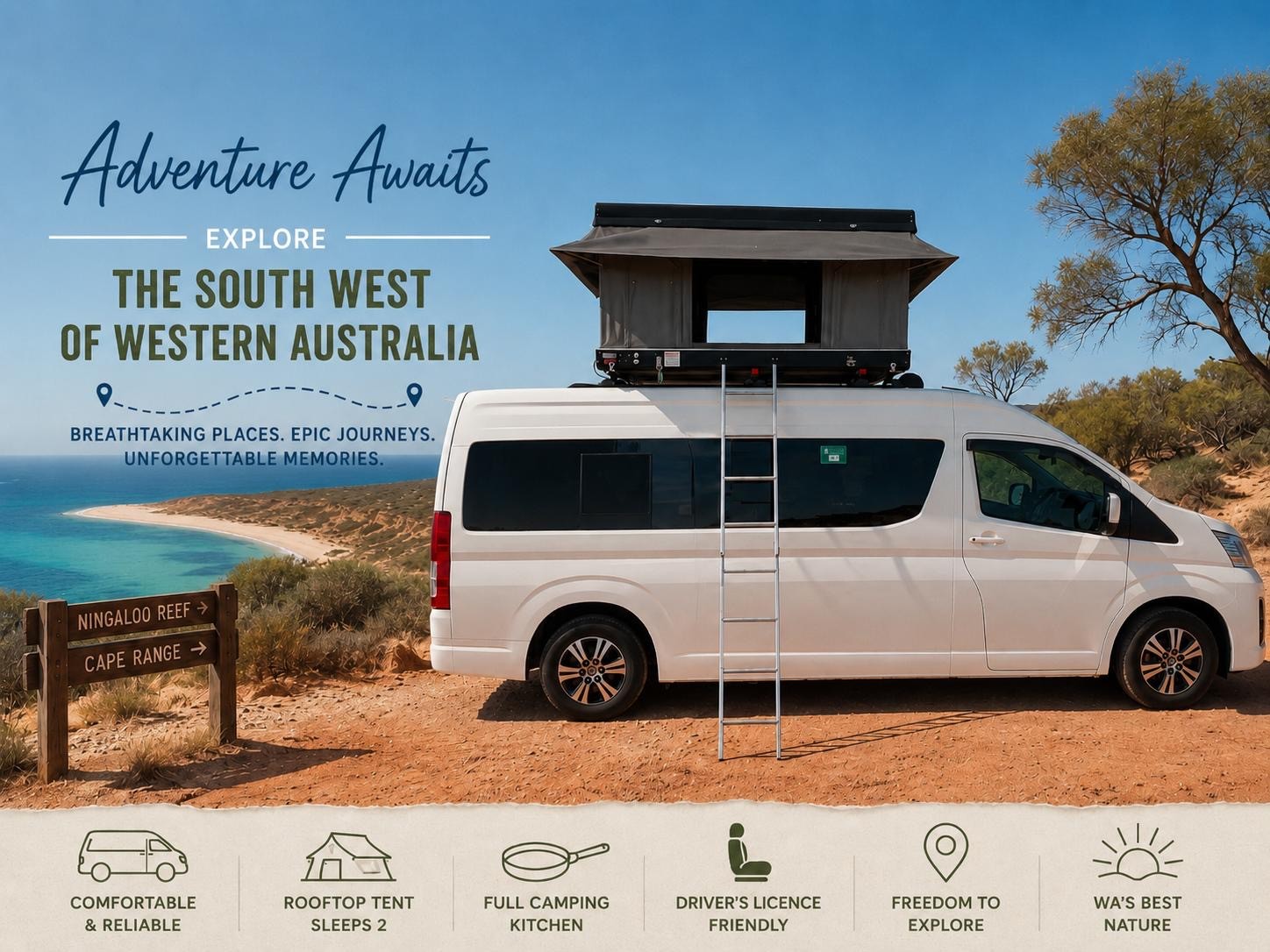 Vicky – Off-grid Hiace campervan